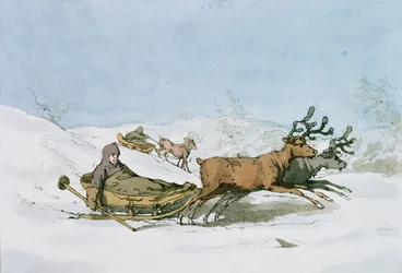 Slitta della Lapponia, 1803