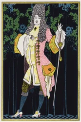 Illustrazione per "Rogues In Porcelain", Una miscellanea di poesie del XVIII secolo