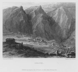 Delfi, Grecia (incisione)