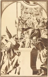 Sacra Famiglia e Quattro Santi
