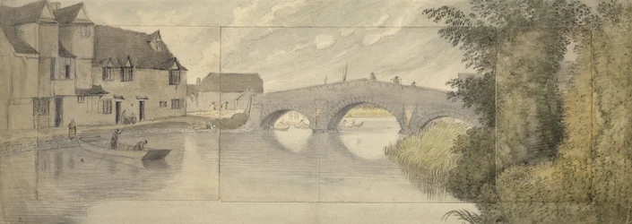 Ponte di Hythe, Oxford, 1789