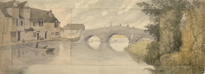 Ponte di Hythe, Oxford, 1789
