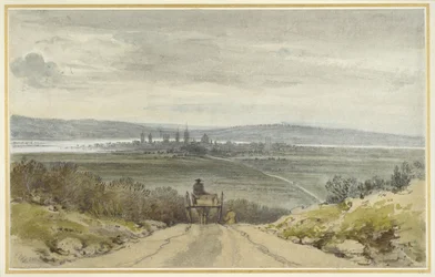 Veduta di Oxford da Shotover Hill durante l