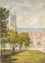 Cattedrale di Worcester, probabilmente 1774
