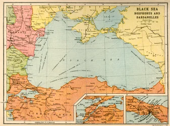 Mar Nero: Bosforo e Dardanelli, c. 1914, c. 1920