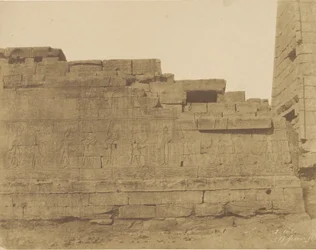 [Karnac, Tempio a sud della Sala Ipostila, parete sud (esterno)