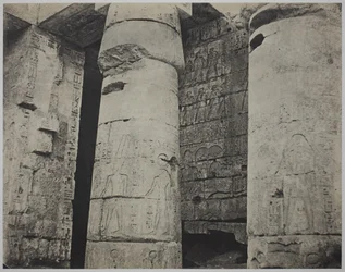 Medinet Habu, Tempio mortuario di Ramses III, parete sinistra