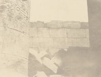 Karnak, Sala Ipostila, Muro Nord (Faccia Interna)