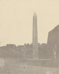 Luxor, Obelisco (Lato Ovest)