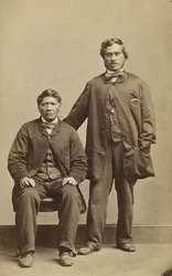 Takerei e Hapimana, c.1863