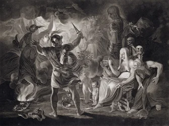 Macbeth, le tre streghe e Ecate nell