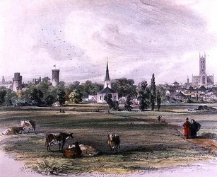 Warwick, da St Nicholas Meadow