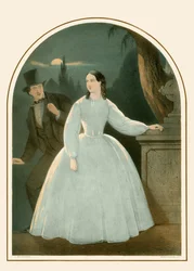Donna in bianco