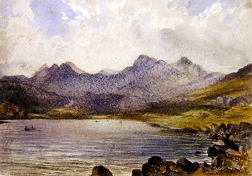Vicino a Llyn Crafrant, Galles