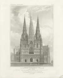 Cattedrale di Lichfield - Facciata Ovest