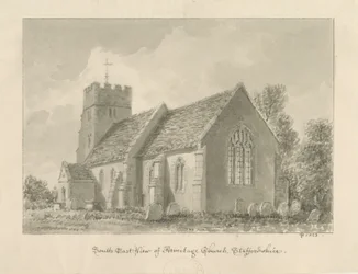 Chiesa di Armitage: disegno a seppia