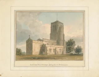 Bedfordshire - Chiesa di Cockayne Hatley, 1817