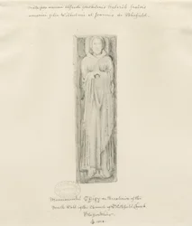 Chiesa di Blithfield - effigie monumentale