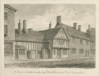 Burton-upon-Trent - Vecchie Case in High Street