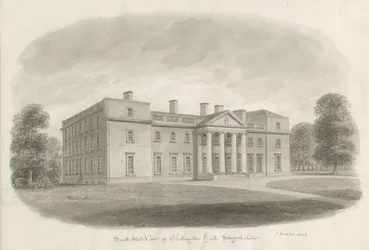 Chillington Hall (disegno a seppia)
