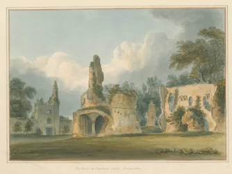 Dorset - Sherborne - Rovine del castello, 1802