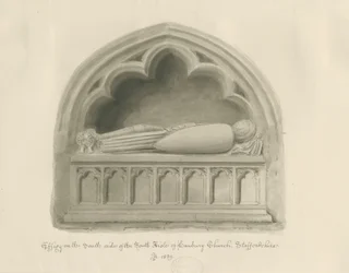 Chiesa di Hanbury - Effigie [di Sir John Hanbury]