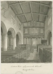 Interno della Chiesa di Caverswall
