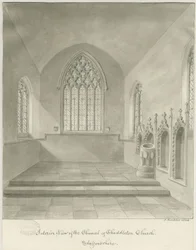 Interno della Chiesa di Cheddleton