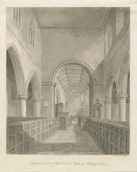 Interno della Chiesa di Eccleshall