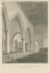 Interno della Chiesa di Penkridge