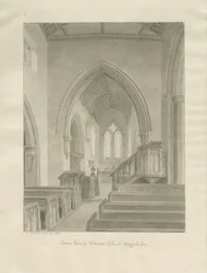 Interno della Chiesa di Standon