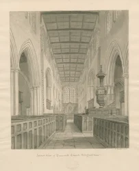 Interno della Chiesa di Tamworth