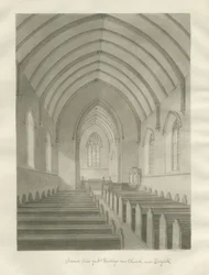 Lichfield - Interno della chiesa di Cristo [