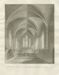 Lichfield - Interno della chiesa di San Michele