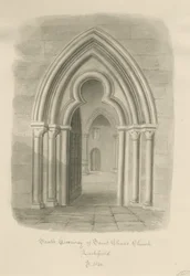 Lichfield - Portale Sud della Chiesa di San Chad