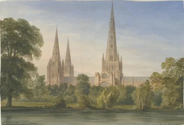 Cattedrale di Lichfield - Vista Sud Sud Est