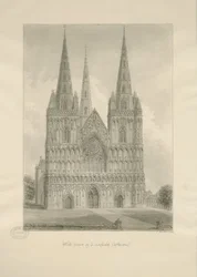 Cattedrale di Lichfield - Facciata ovest