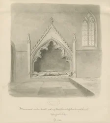 Chiesa di Norbury - Monumento a Ralph le Botiler