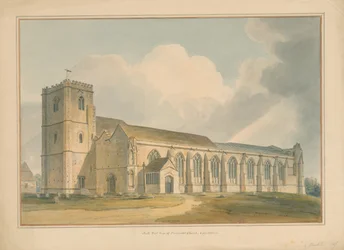 Oxfordshire - Chiesa di Dorchester, 1803