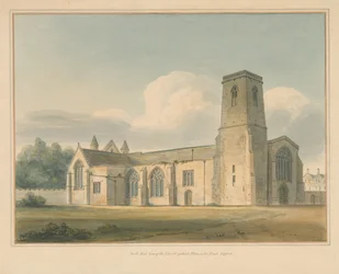 Oxfordshire - Oxford - Chiesa di St. Peter in the East, 1803
