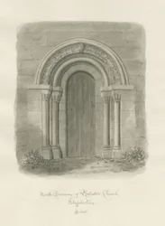 Chiesa di Rolleston - Porta Nord