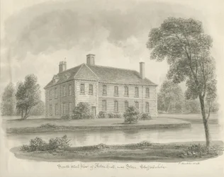 Stone - Aston Hall: disegno a seppia
