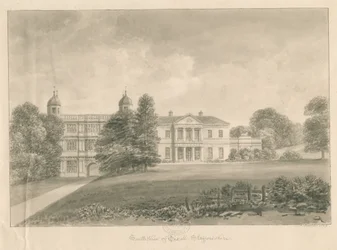 Tixall Hall e Gatehouse