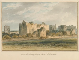 Galles - Pembrokeshire - Palazzo di Llanfey