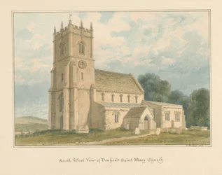 Wiltshire - Chiesa di Donhead Saint Mary