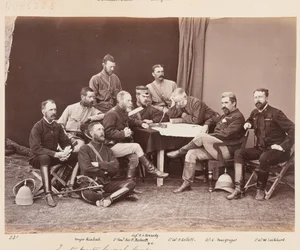 Gruppo del Quartiermastro Generale, febbraio 1880