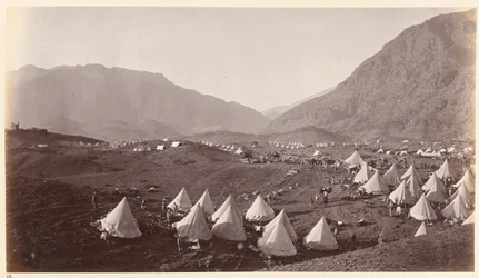 Alture di Shergai verso Ali Musjid, circa 1878