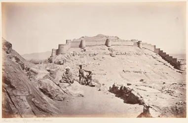 Facciata sud, Upper Bala Hissar, Kabul, 1879