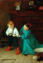 I suoi primi pantaloni, 1865