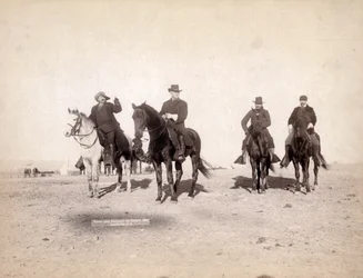 Osservando il campo indiano ostile, 1891